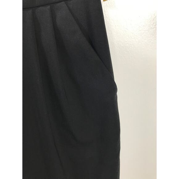 New Alice + Olivia Lace Bodice Jumpsuit Sleeveless Lace Overlay Wool 6 Holiday - Picture 10 of 16